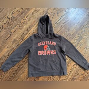 Men’s Cleveland Browns NFL football hoodie sweatshirt size large